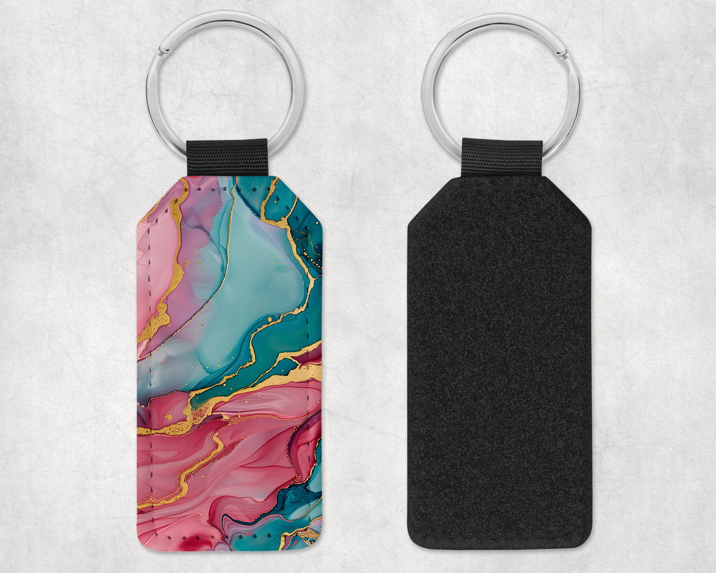 Porte-clé - rivière turquoise